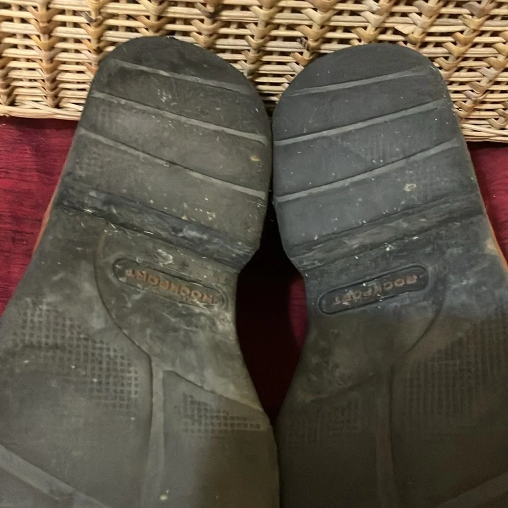 Men’s rockport leather shoes 9.5
